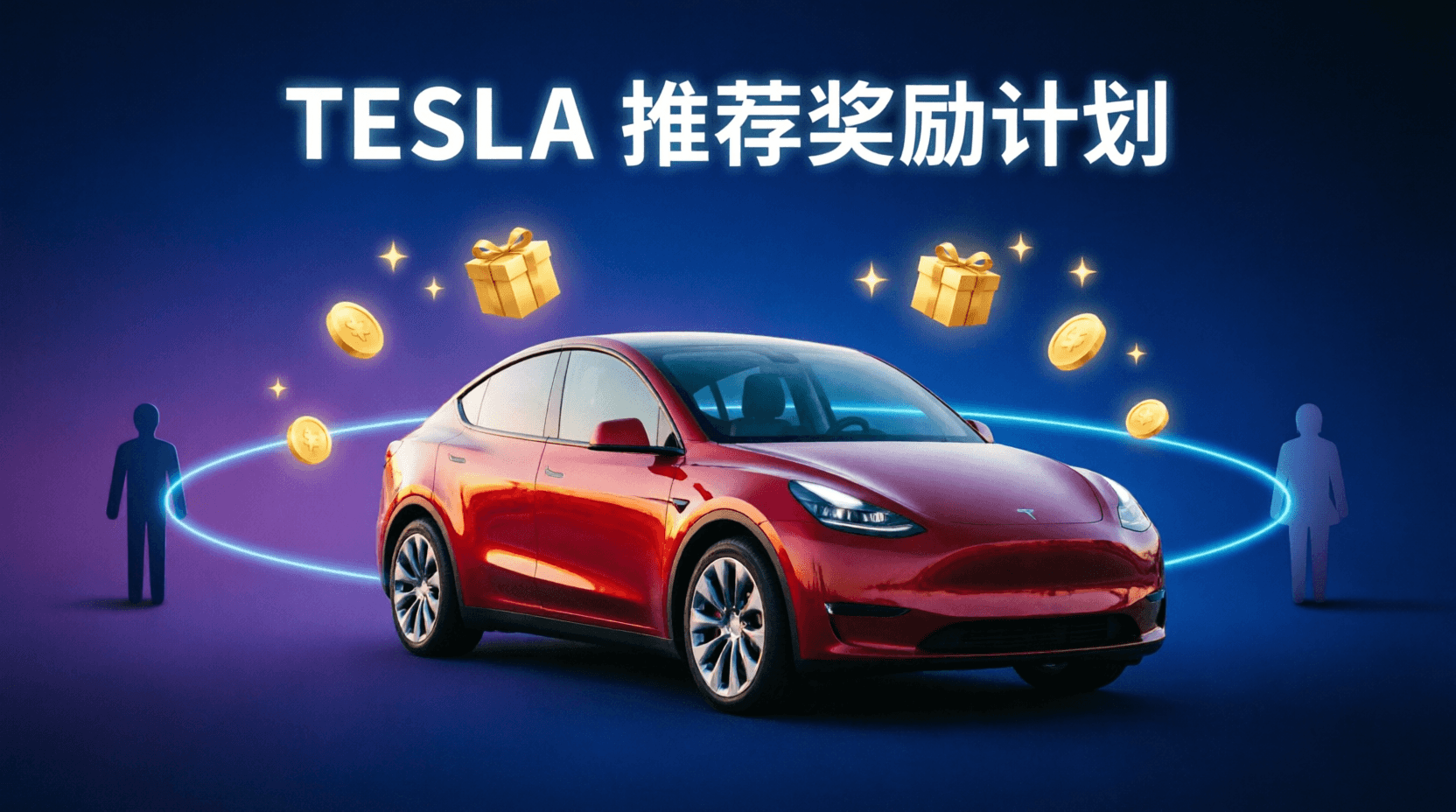 Tesla引荐：使用我的引荐链接下单，可赢得8000元车漆选装礼金。限抵扣付费车漆选配的价款。